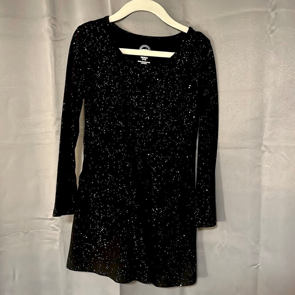 Beautiful Kids 4/5 black sparkly dress.